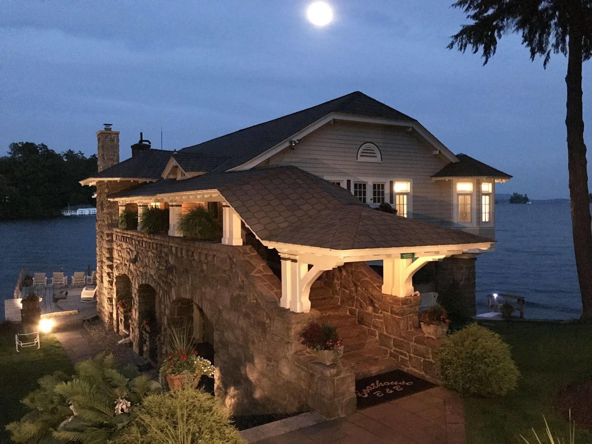 Lake George Boathouse Waterfront Lodging Bolton Landing Luaran gambar