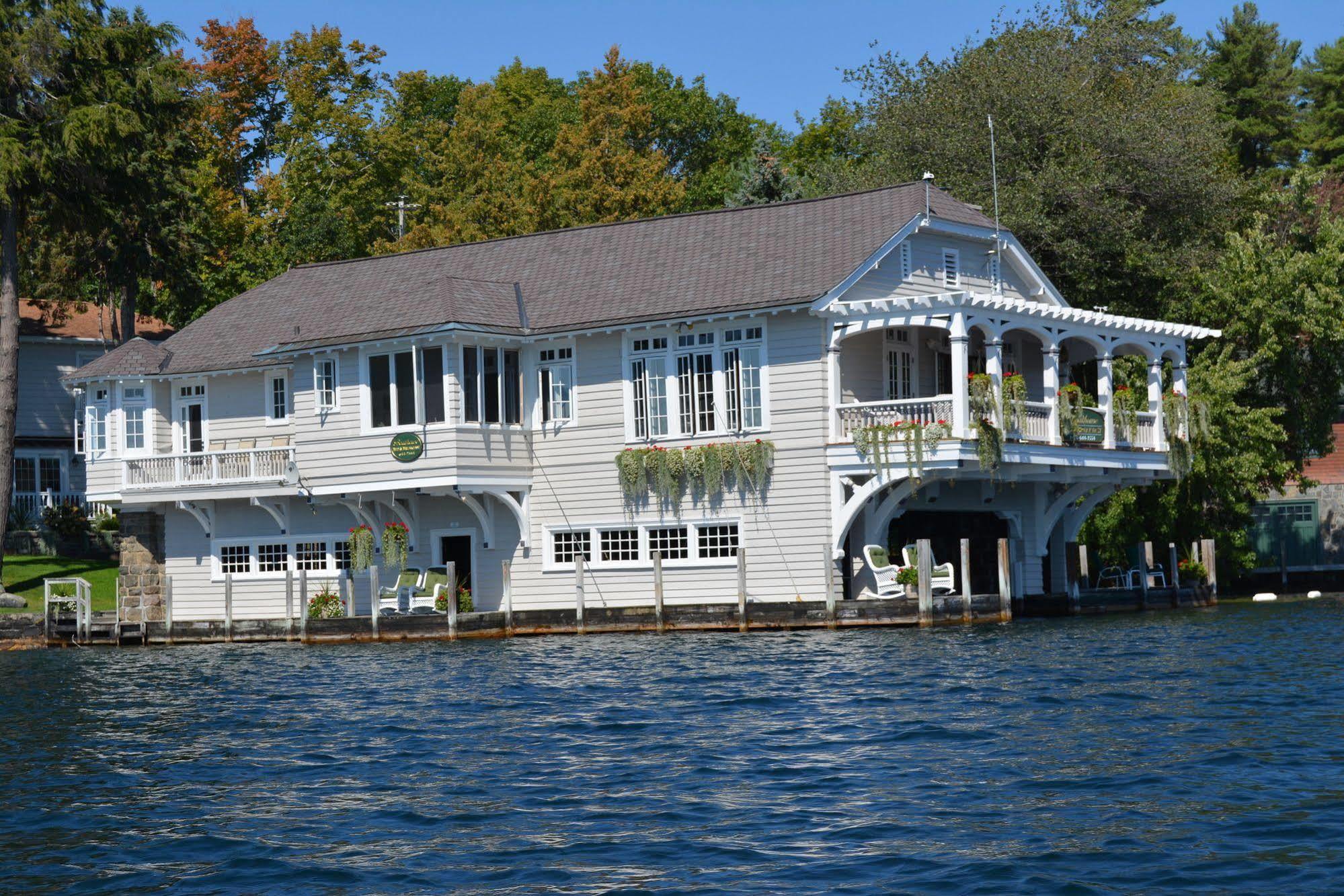 Lake George Boathouse Waterfront Lodging Bolton Landing Luaran gambar