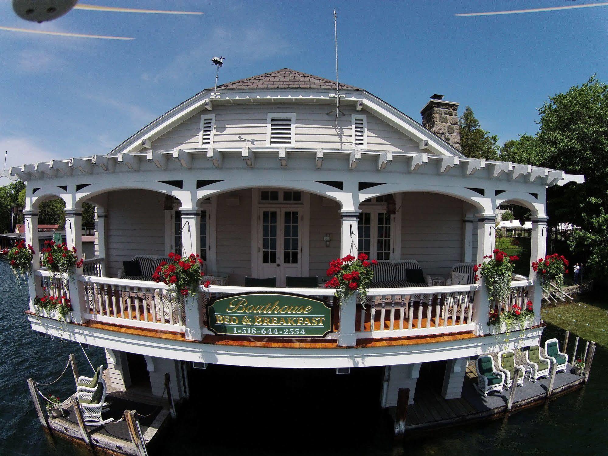 Lake George Boathouse Waterfront Lodging Bolton Landing Luaran gambar