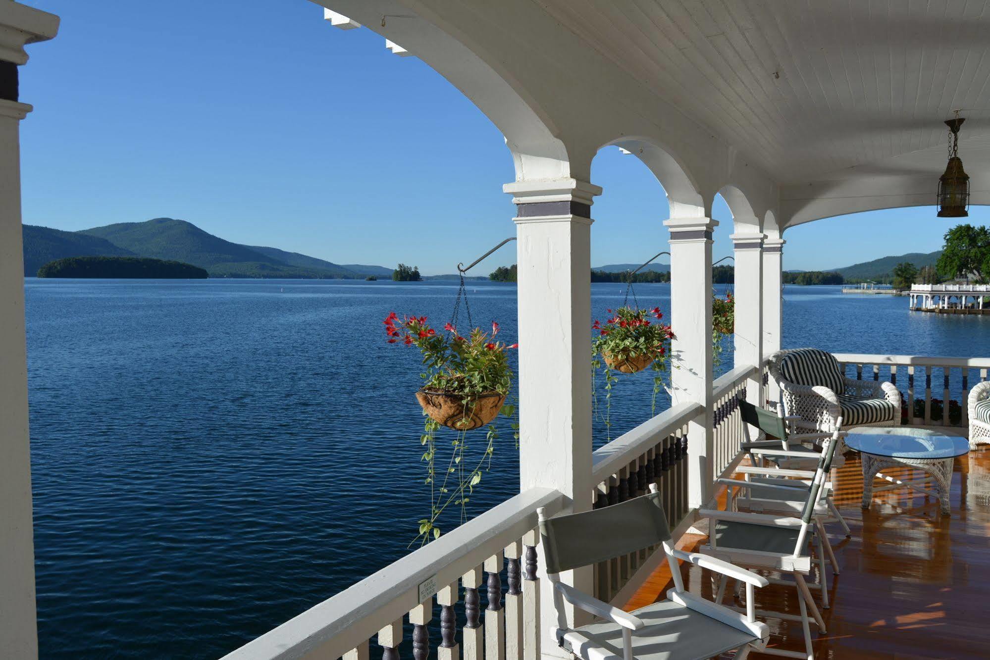 Lake George Boathouse Waterfront Lodging Bolton Landing Luaran gambar