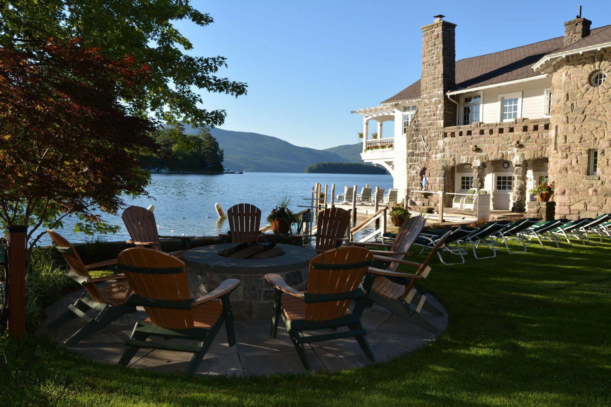 Lake George Boathouse Waterfront Lodging Bolton Landing Luaran gambar