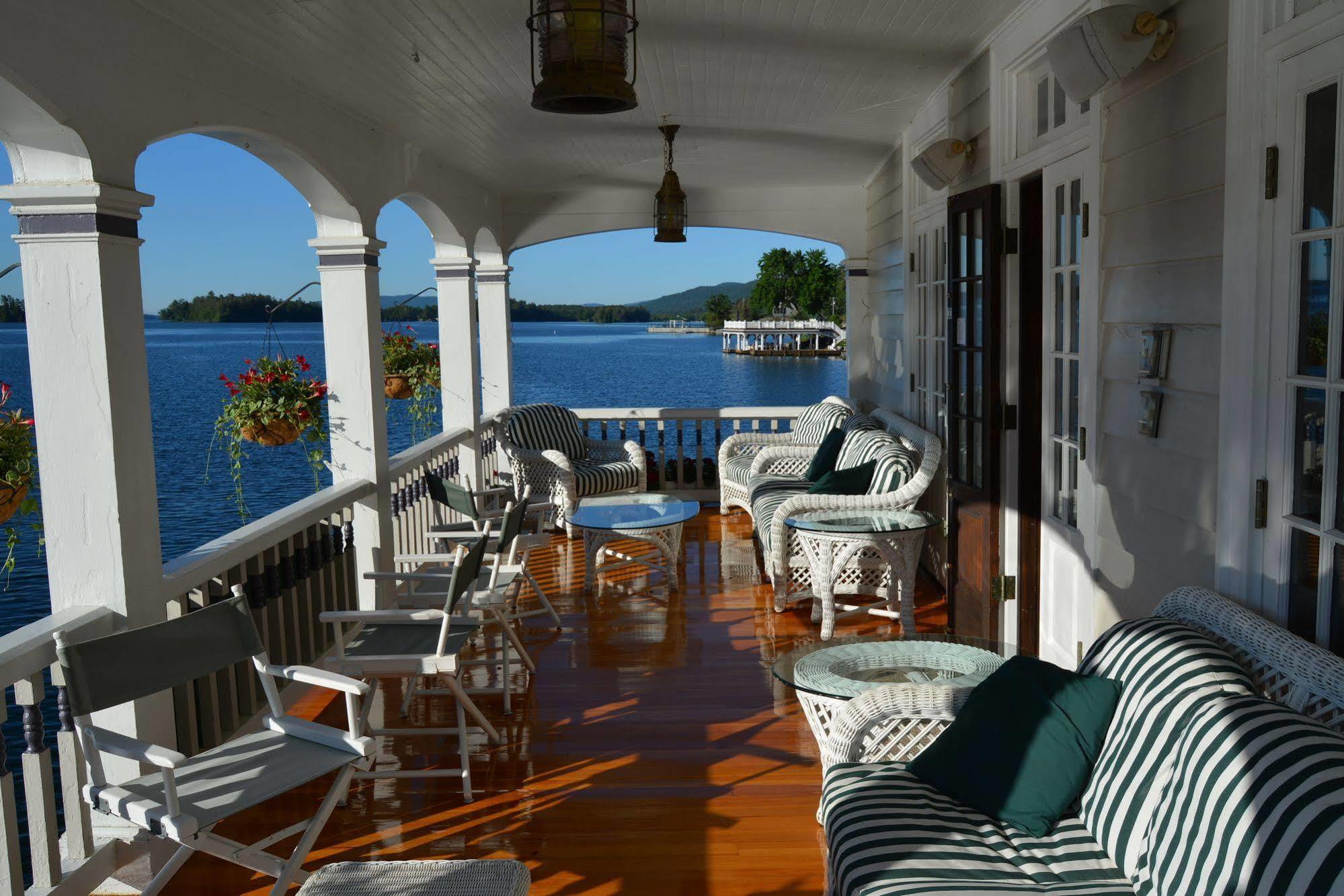 Lake George Boathouse Waterfront Lodging Bolton Landing Luaran gambar